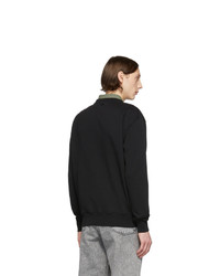 AMI Alexandre Mattiussi Black Smiley Sweatshirt