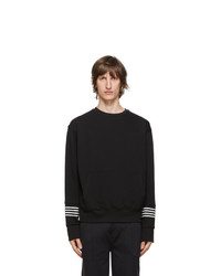 Neil Barrett Black Stripe Sweatshirt