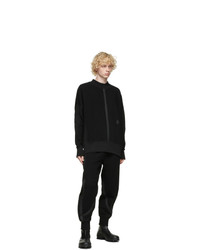 A-Cold-Wall* Black Textured Rhombus Sweatshirt