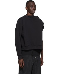 Spencer Badu Black Twisted Sweatshirt