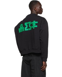 Spencer Badu Black Twisted Sweatshirt