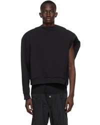 Spencer Badu Black Twisted Sweatshirt