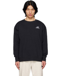 New Balance Black Uni Ssentials Sweatshirt