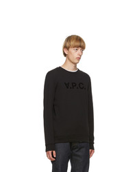 A.P.C. Black Vpc Sweatshirt
