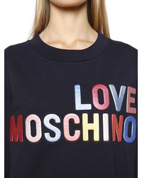 Love Moschino Cotton Sweatshirt