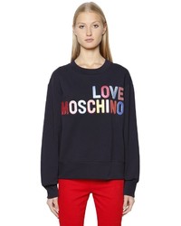 Love Moschino Cotton Sweatshirt