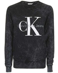 Calvin Klein Denim Look Sweatshirt