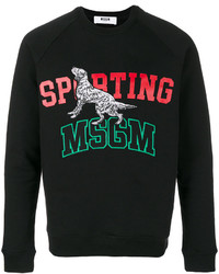 MSGM Dog Motif Sweatshirt