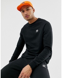 adidas Originals Essentials Sweatshirt Small Logo Dv1600 Black