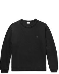 Acne Studios Fint Fleece Back Cotton Jersey Sweatshirt