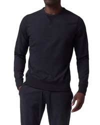 Good Man Brand Flex Pro Jersey Victory Crewneck Sweatshirt In Black At Nordstrom