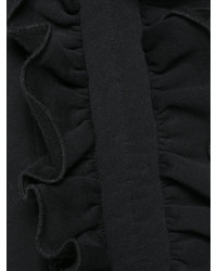 MSGM Frilled Detail Elongated Sweatshirt