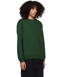 Beams Plus Green Crewneck Sweatshirt