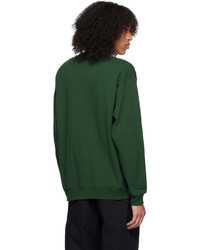 Beams Plus Green Crewneck Sweatshirt
