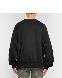 Dries Van Noten Hemingway Oversized Loopback Cotton Jersey Sweatshirt