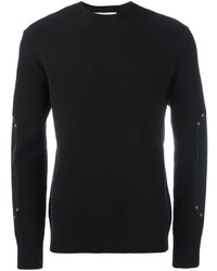 Givenchy Leather Panel Sweater