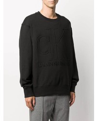 Calvin Klein Jeans Logo Embossed Sweatshirt