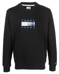 Tommy Jeans Logo Patch Crew Neck Sweatshirt