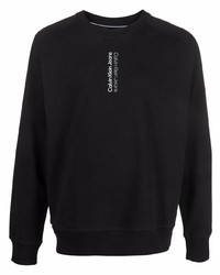 Calvin Klein Jeans Logo Print Cotton Sweatshirt