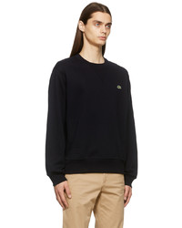Lacoste Navy French Terry Sweatshirt