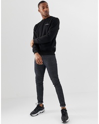 Nicce London Nicce Sweatshirt In Black With Chest Logo