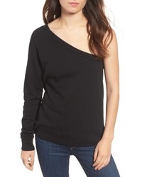 Pam & Gela One Shoulder Sweatshirt
