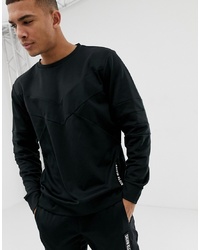 Calvin Klein Performance Panelled Crew Neck Sweat