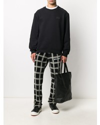 Calvin Klein Jeans Ribbed Shoulder Sweatshirt