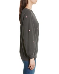 The Great The Embroidered Bubble Sweatshirt