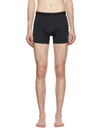 Balenciaga Black Fitted Swim Shorts