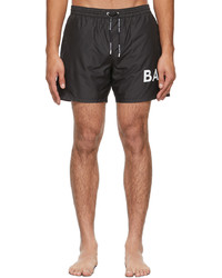 Balmain Black Logo Swim Shorts