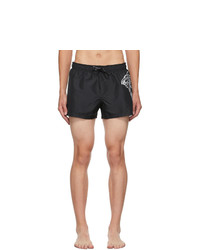 Versace Underwear Black Medusa Swim Shorts