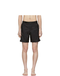 Prada Black Nylon Swim Shorts