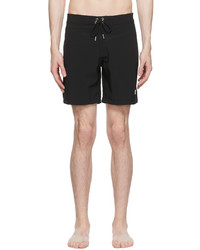 Bather Black Polyester Swim Shorts