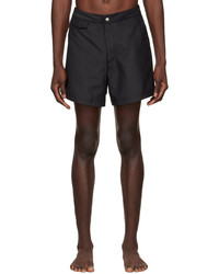 Sunspel Black Recycled Polyester Swim Shorts
