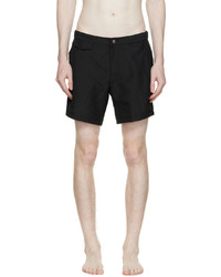Sunspel Black Tailored Swim Shorts