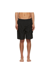 Y-3 Black Utility Swim Shorts