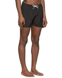Burberry Brit Black Embroidered Logo Swim Shorts
