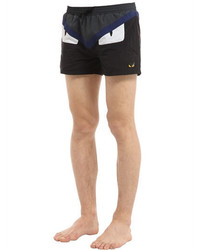 Fendi Monster Nylon Swim Shorts
