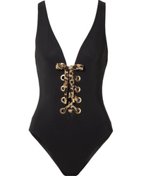 Karla Colletto Ava  Embellished Underwired Swimsuit