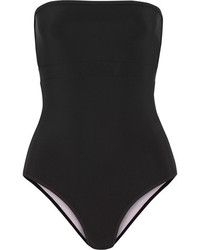 Heidi Klein Bb Reversible Bandeau Swimsuit Black