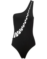 Marianna G Black Lattice Madagascar Swimsuit
