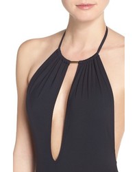 Vince Camuto Halter One Piece Swimsuit