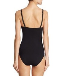 Wolford One Piece Forming Bandeau Swimsuit