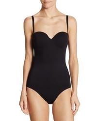 Wolford One Piece Forming Bandeau Swimsuit