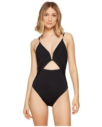 Nanette Lepore Origami Pleats Goddess One Piece Swimsuits One Piece