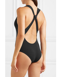 Eres Poker Full Cutout Knotted Swimsuit