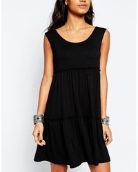 Asos Collection Sleeveless Tiered Swing Dress