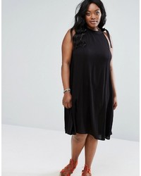 Asos Curve Curve Swing Sundress With Neck Tie Open Back