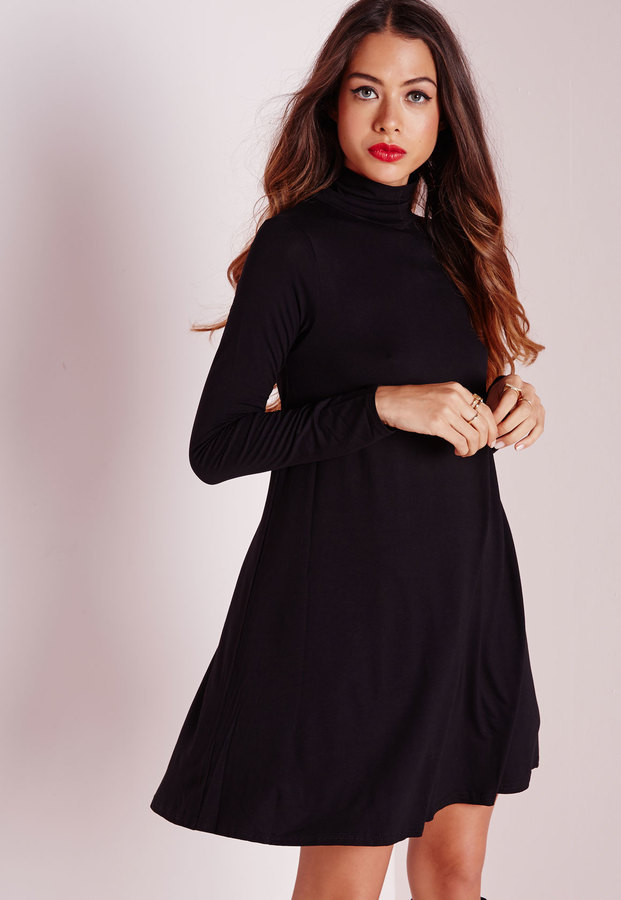 Missguided Turtle Neck Long Sleeve ...